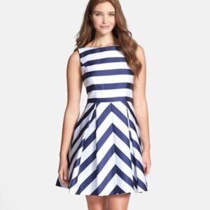 Jessica Simpson - Striped A Line Dress - Size 4